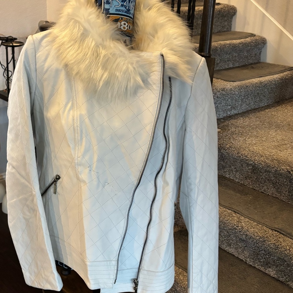 Iman Faux Fur Jacket XL
